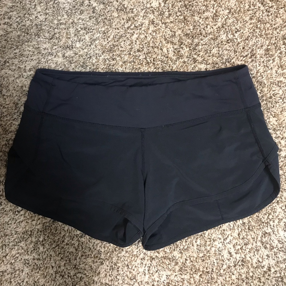 Lululemon Black Speed Up Short